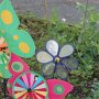 In the Children's Garden.