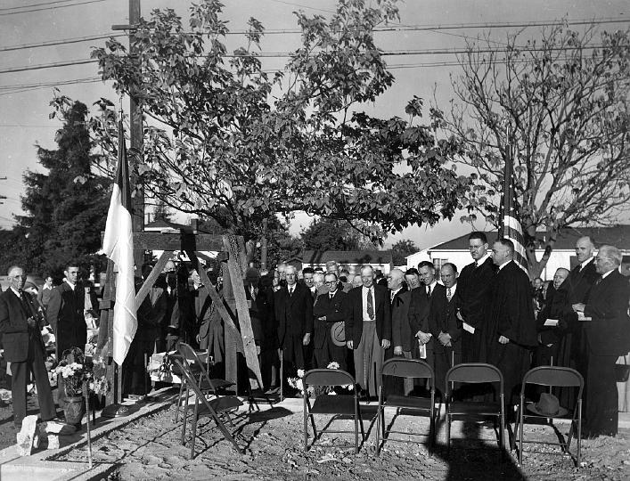 011.jpg - Laying Cornerstone, October 27, 1946