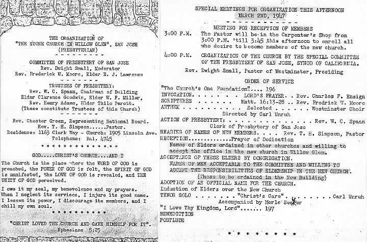 023.jpg - Program for organizing meeting, March 2, 1947