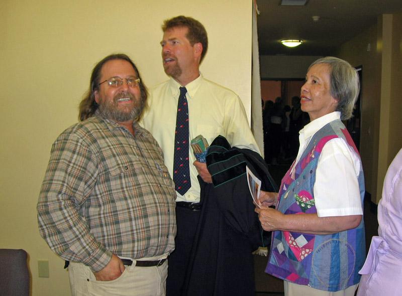 IMG_0702.jpg - Steve Nelson, the Rev. Ken Henry and Diana Lim.