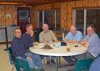 DSC 0124  Stone Church fellows also gather for lunch.  L-R: Leland, Gabriel, Art, Lawrence and Phil.