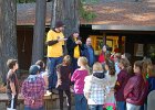 DSC 0128  It&#39;s lunch time, and a group of middle school kids enjoying Westminster Woods&#39; &#34;Novemberbash&#34; event gather outside.