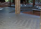 DSC 0158  Floor detail at the Sherwood Forest outdoor theatre.