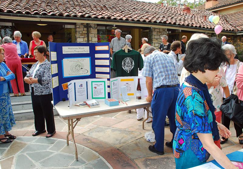 95.jpg - The Men's Mission Work Trip displays a forthcoming project at Westminster Woods, a Presbyterian Camp in the North Bay.