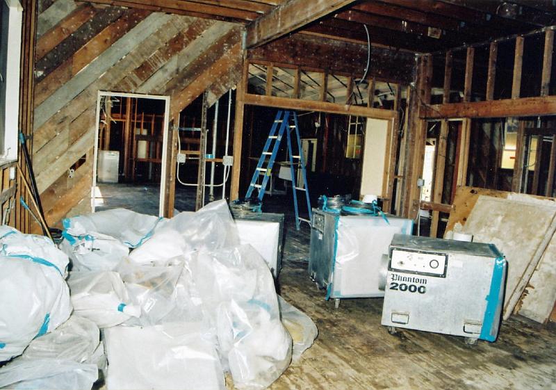 310.jpg - A final view of the Social Hall, under reconstruction.