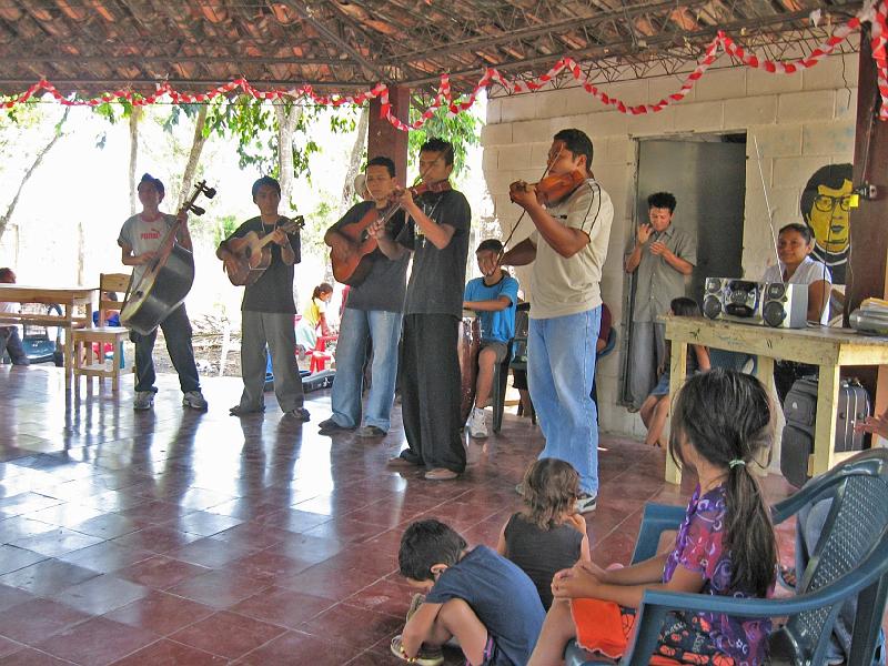 MK149.jpg - The band plays for worship and celebrations.