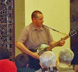 Chris with guitar